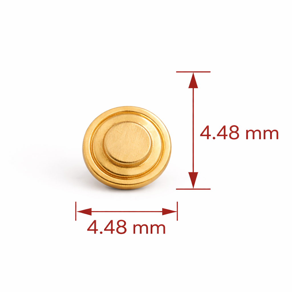 Round Aakar gold Nosepin