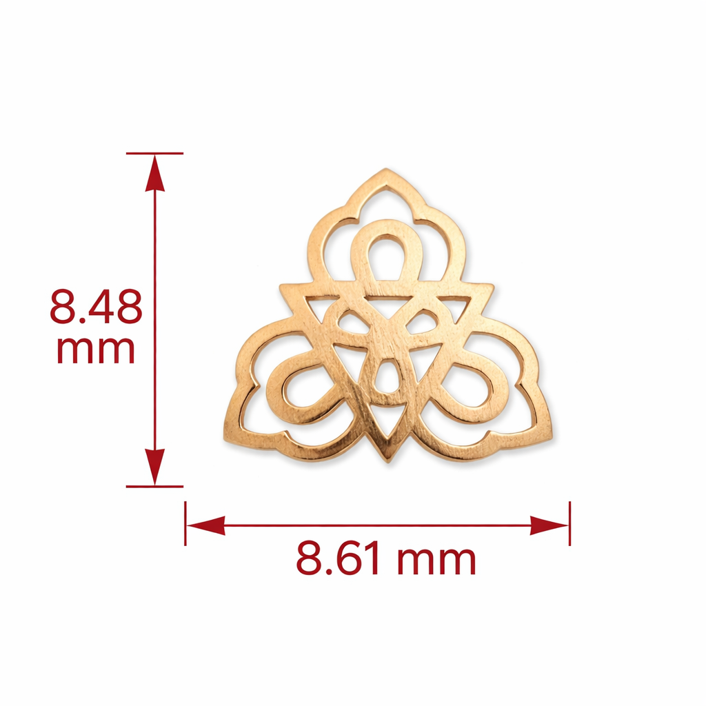 Heritage Filigree Gold Nosepin - 01