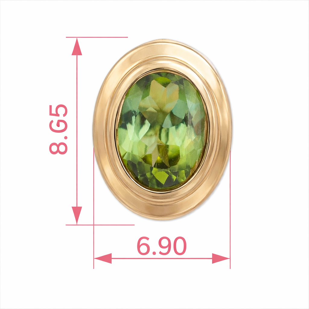 Verdant Oval Frame Nosepin