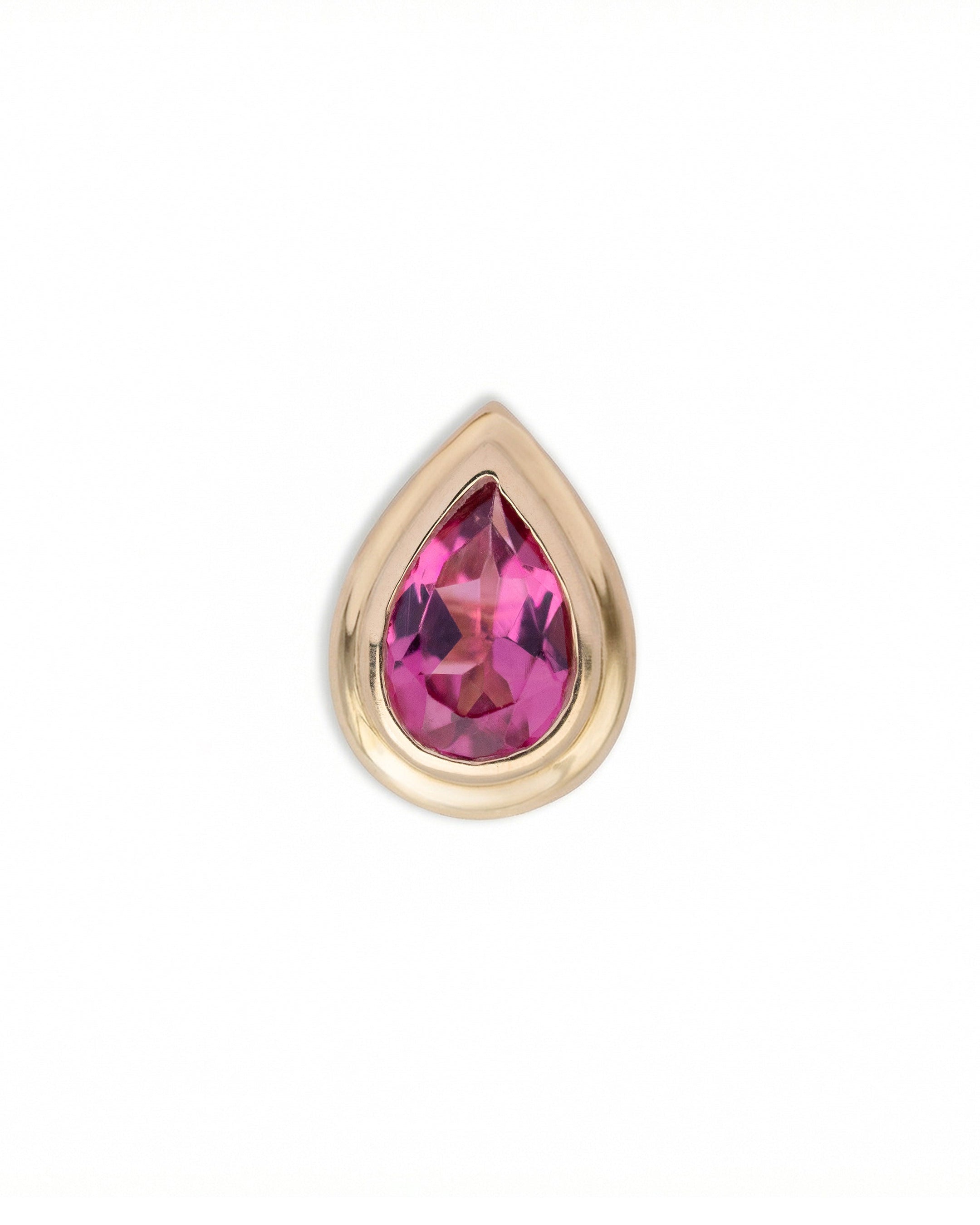 Blush Teardrop Frame Nosepin