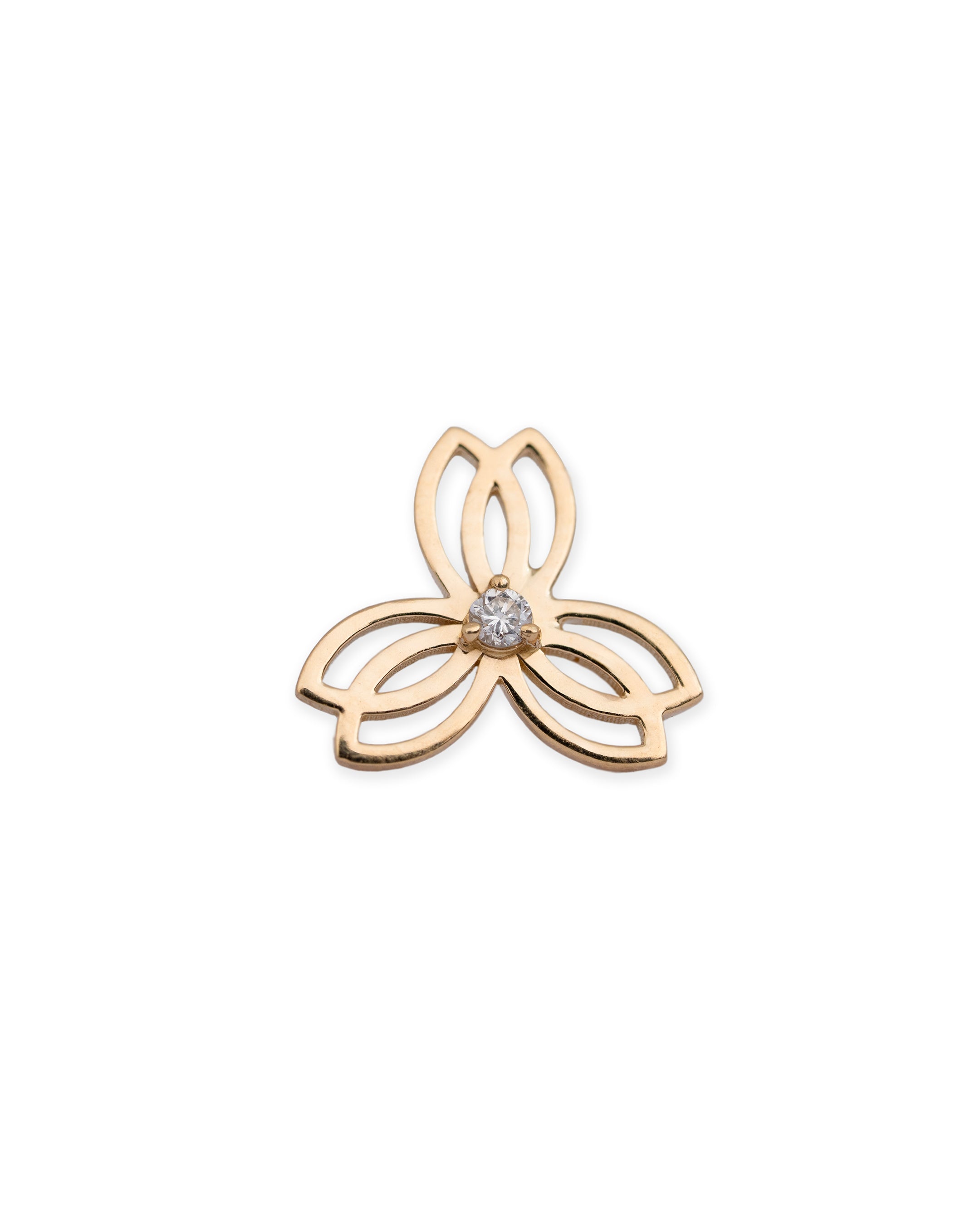 Ethereal Petal Diamond Nosepin