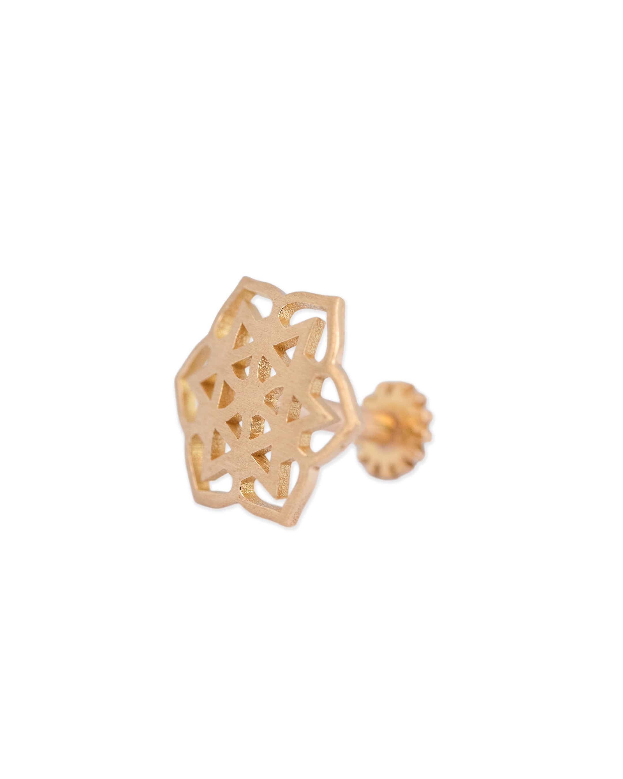 Heritage Filigree Gold Nosepin - 05